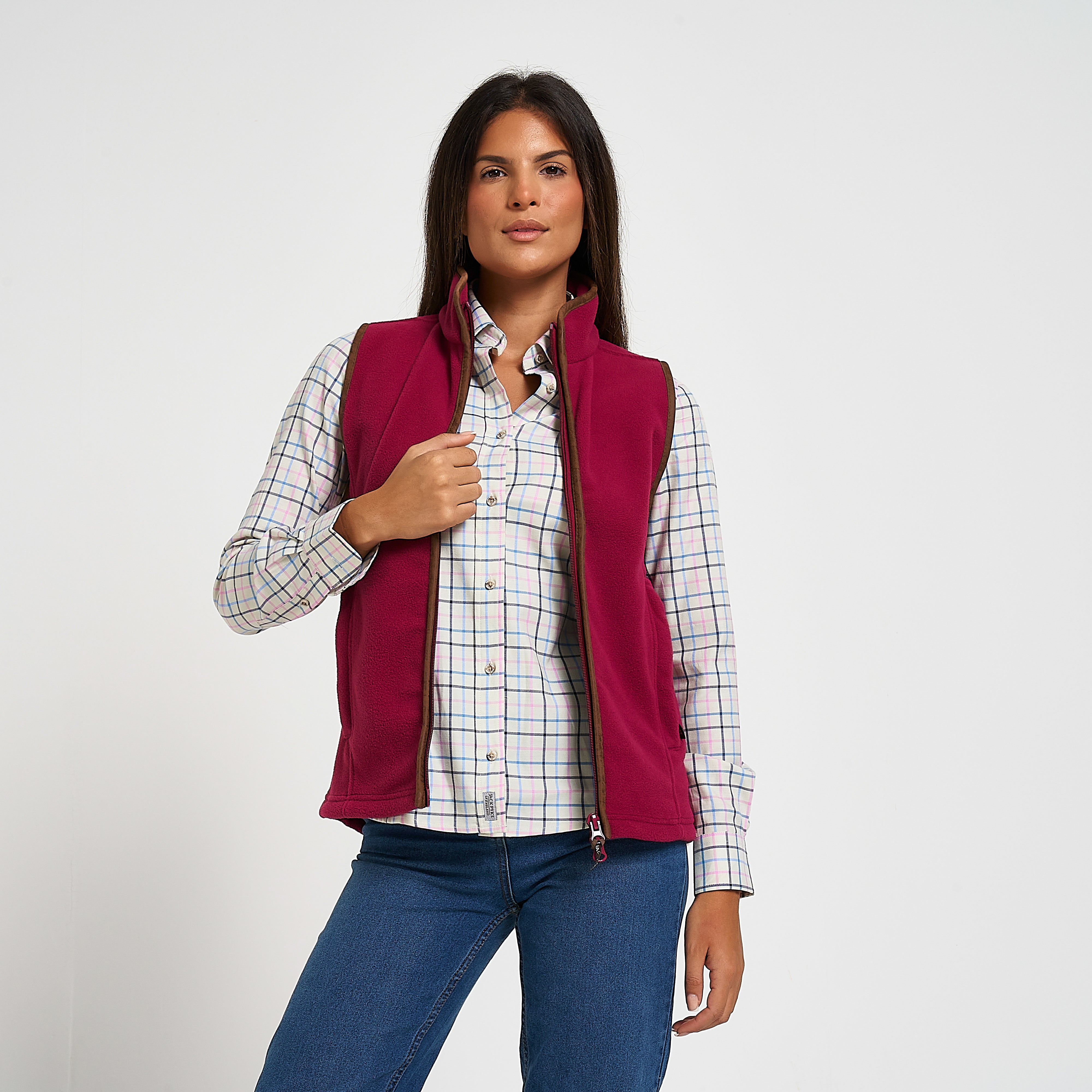 Polaire Technique Haut Polaire Jack Pyke County - Vert Campagne, Col Zippé, Dos Allongé Taille XXL Polaire County Vert