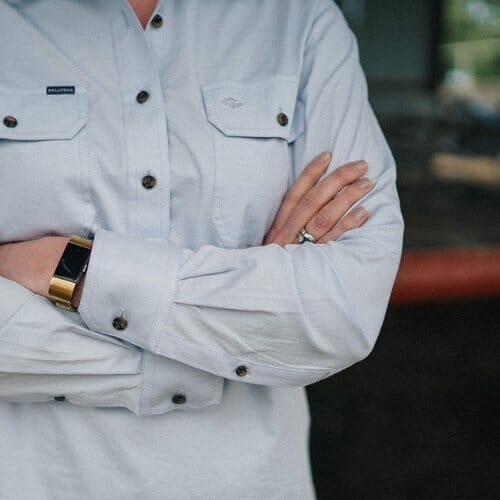 Women's Country Cotton Work Shirt Ballybar