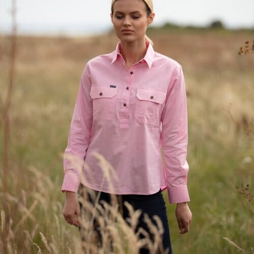 Women's Country Cotton Work Shirt Ballybar