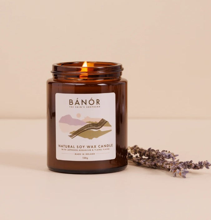 Banor Natural Soy Wax Candle 150g