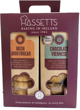 Hassetts Twin Pack (Chocolate Viennese & Irish Shortbread)