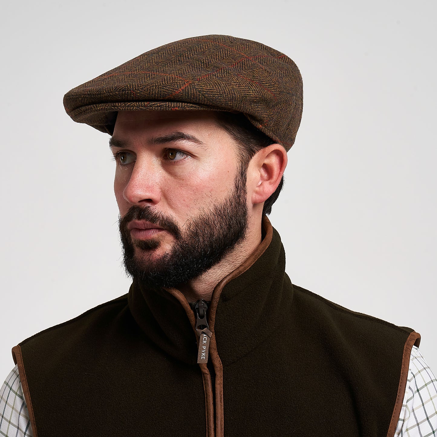 Jack Pyke Wool Blend Flat Cap