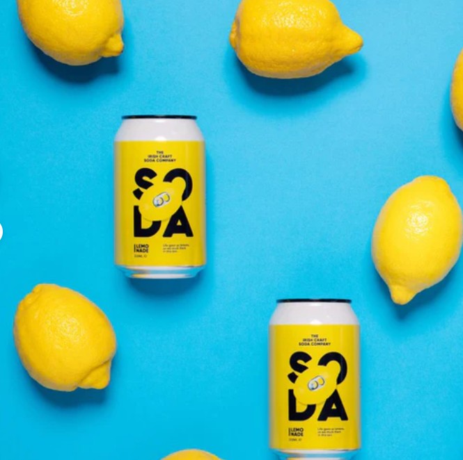 Irish Craft Soda Cans