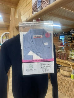 Tullow Community School Blue Gingham Blouse