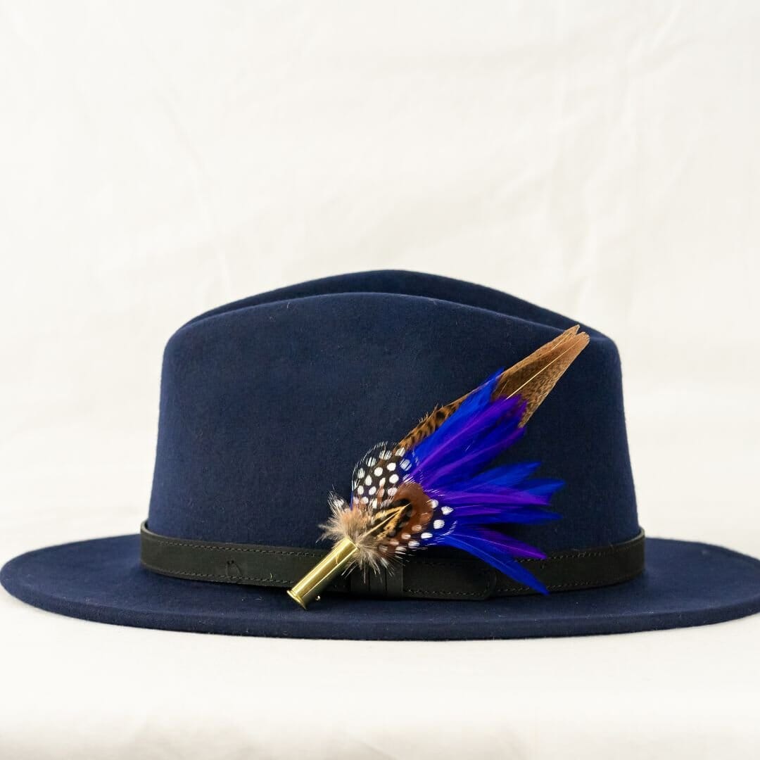 Feather Pins & Brooches Small Fedora Ballybar 