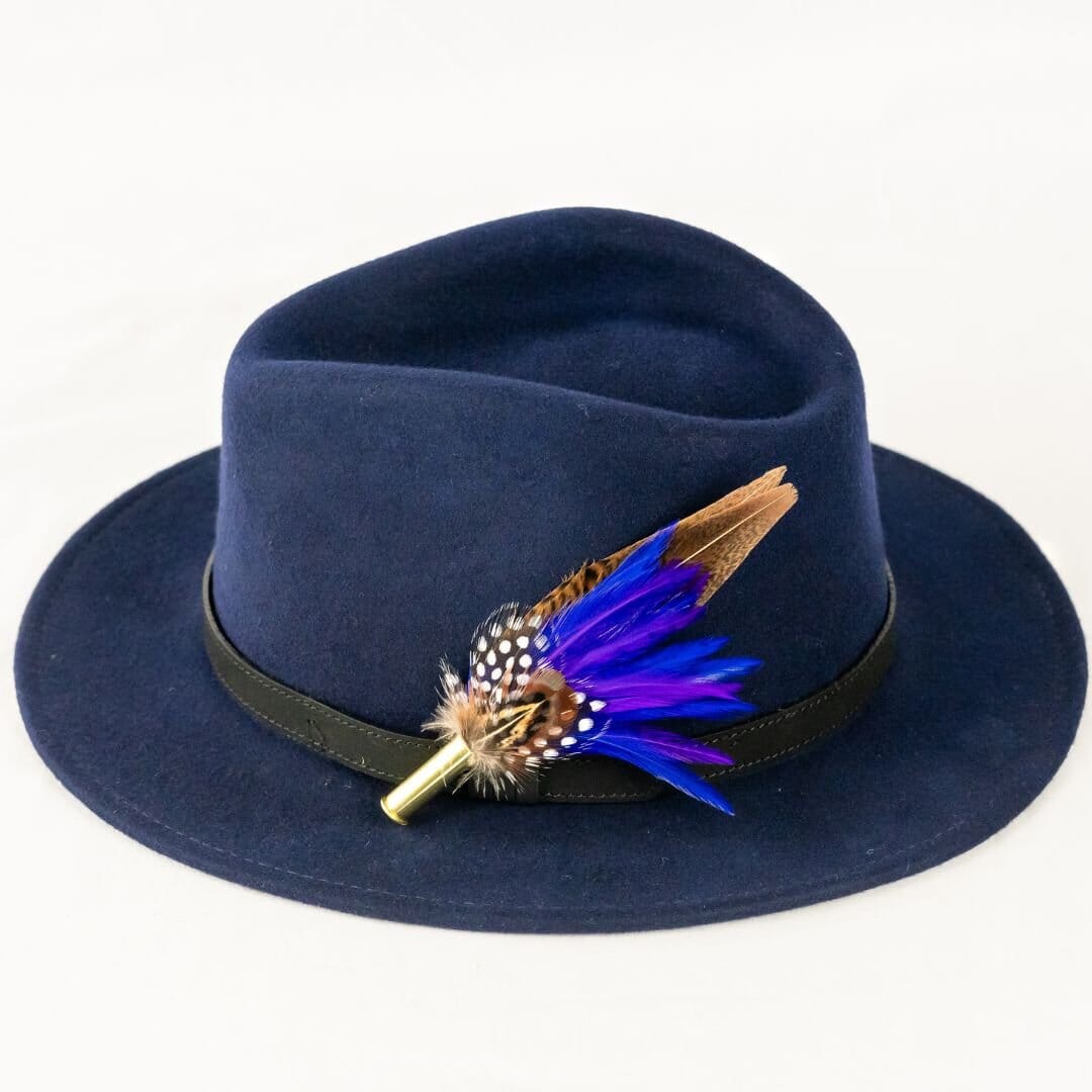 Feather Pins & Brooches Small Fedora Ballybar 