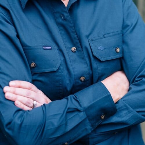 Women's Country Cotton Work Shirt Ballybar 